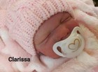 Clarissa Mold Mold Mold Silicone Reborn Dolls Head Only