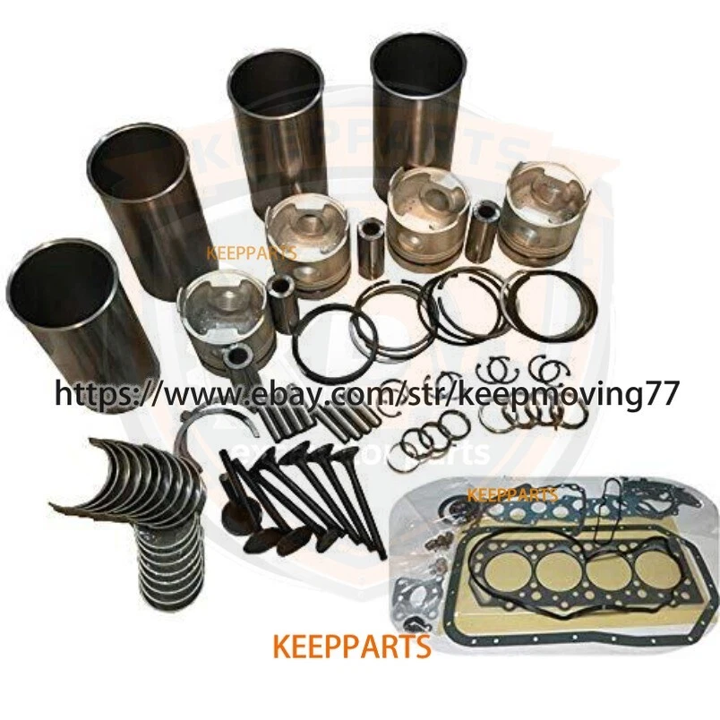 Overhaul Rebuild Kit for ISUZU 4.8 4HE1-TC Diesel Engine From 1998-2004 - Image 1 of 1