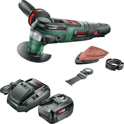 Bosch ADVANCEDMULTI P4A 18v Cordless Starlock Oscillating Multi Tool 1 x 4ah Li- - Image 1 of 4
