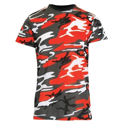 Men's Short Sleeve Camouflage Crew Neck Printed Tee ( S-2XL ) NEW Free Shipping - Image 1 of 2