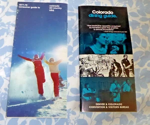 Vintage Guides to Colorado Ski Country & Colorado Dining 1977-1981 - Bild 1 von 4