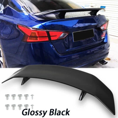 Glossy Black 46" Rear Trunk Spoiler Wing GT Style Racing For Nissan Altima Sedan - Image 1 of 4