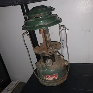 coleman 220H lantern/UNTESTED/GOOD EXTERIOR/ALL PRESENT - Picture 1 of 8