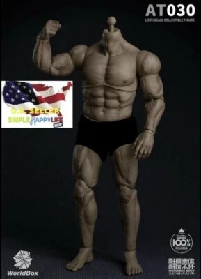 Worldbox 1/6 Durable Muscular SUPER STRONG Body AT030 12" Male Figure ❶USA❶ - Image 1 of 4