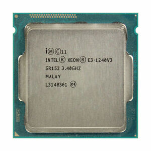 Intel Xeon E3-1240V3 CPU Quad Core 3.4GHz 8M SR152 LGA1150 Processors