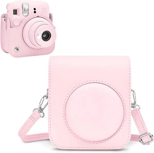 Cover FujFor Fujifilm Instax Mini 12 Camera Case Bag Cover with Adjustable Strap - Picture 1 of 44