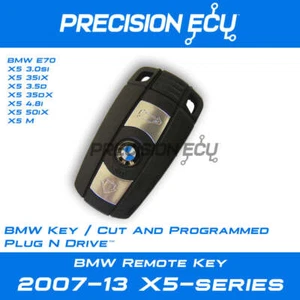 2007–2013 BMW E70, X5-series Remote Key / Cut and Programmed - Picture 1 of 2