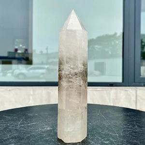 1.4LB Natural White crystal pillar quartz crystal reiki healing - Picture 1 of 16