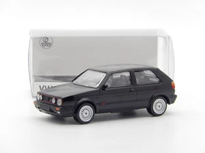 1/43 VW Volkswagen Golf GTi G60 Mk2 Black Norev Diecast Model Mark II 840063 New - Picture 1 of 3
