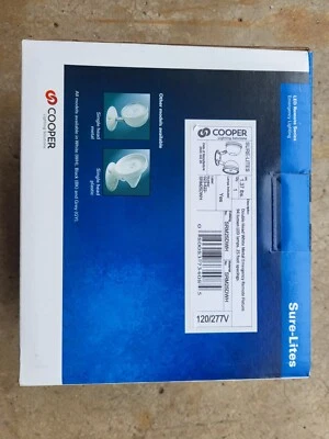 SURE-LITES SRM25DWH Metal Remote, 25 Cover, Double Hd, Wh