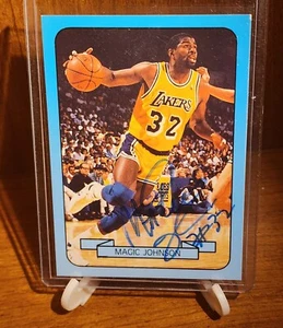 1990 Living Legend  Magic Johnson Autographed HOF Los Angeles Lakers Ex-Mt - Picture 1 of 3