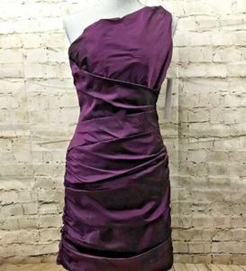 JLM COUTURE Alvina Valentia Size 12 Purple Formal Bridesmaid Reception Dress - Picture 1 of 5