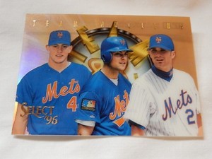 Pinnacle Select MLB 1996 Team Nucleus #21 Pulsipher Isringhausen Brogna Card