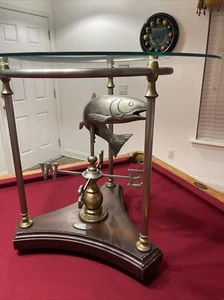 Earnest Hemingway Collection LTD. ED. Trout End Table #’d 0677 VERY RARE - Picture 1 of 11