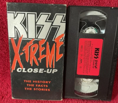 Kiss X-Treme Close-Up VHS 1992 Paul Stanley, Gene Simmons 90 minutes - Image 1 of 2