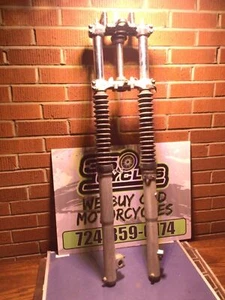 1982-83 Honda XL250R Dual Sport Front Forks Pair Showa #KB7-003 PL1098-F3+ - Picture 1 of 8
