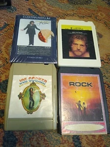 JOE COCKER (4) 8 TRACKS SEALED LUXURY YOU CAN AFFORD A LITTLE RAIN MAD DOGS Best - Picture 1 of 8