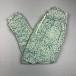 Gymshark Kreide Jogger Damen klein grün geteiltes Knie Leistung Stretch lässig - Bild 1 von 6