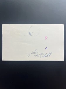 John McCahill Signed Government Postcard GPC Colorado Rockies - Picture 1 of 2