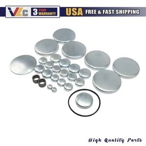 Cylinder head & Block Expansion Plug Fit Dodge Cummins 5.9L 4bt, 6bt 12V 89-98 - Picture 1 of 15