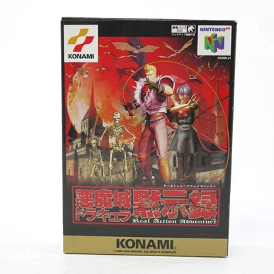 CASTLEVANIA Mokushiroku Akumajo Dracula Nintendo 64 Japan Import F/S FedEx DHL - Image 1 of 4