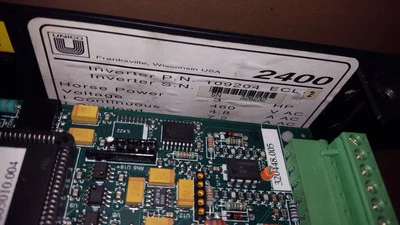 Unico 2400 Modular Performance Vector Drive 109204 ECL2 3 HP - Reconditioned - Image 1 of 4