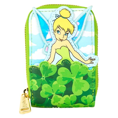 Cartera acordeón Loungefly Disney Peter Pan Tinker Bell Clover - Exclusiva Foto 1 de 4