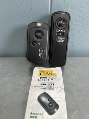 Pixel RW-221 RW-221RX Wireless Shutter Remote Control for Panasonic RS1 - USED - Image 1 of 3