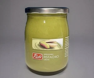 Pisti Sicilian Pistachio Cream Spread Baking Spreadable Smooth 600g BB-8/2026 - Picture 1 of 3