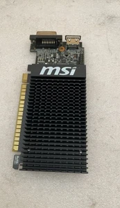 MSI NVIDIA GeForce GT 710 1GB DDR3 PCIe Graphics Video Card GPU for Desktop - Picture 1 of 10
