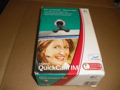 LOGITECH QUICK CAM IM COMPUTER VIDEO CAMERA - Image 1 of 4