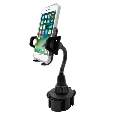 Macally Car Cup Holder Phone Mount - Secure Fit for Phones up to 4.1â€ Wide - - Image 1 of 4