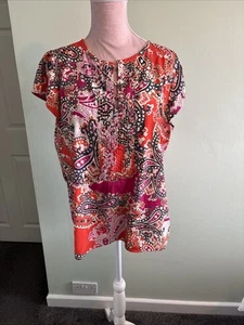 Tommy Hilfiger Beautiful Statement Top Size L/G - Picture 1 of 13