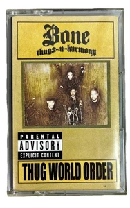 Bone Thugs-N-Harmony - Thug World Order Cassette Tape (2002) - VG *RARE* - Picture 1 of 6