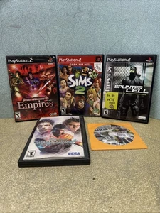 Playstation 2 Videospiele Konvolut 5 ungetestet Dynasty Warriors 4 Empires - Bild 1 von 11