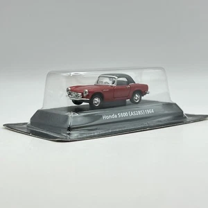 Konami 1/64 Out of Print Famous Car Collection 4 Honda S600 (AS285) 1964 Red - Picture 1 of 12