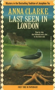 LAST SEEN IN LONDON BY ANNA CLARKE Charter Books PB 1987 1990 1st - Picture 1 of 2
