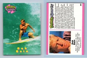 Rob Bain #84 Beach Sports 1992 Surfing Trading Card - Picture 1 of 1