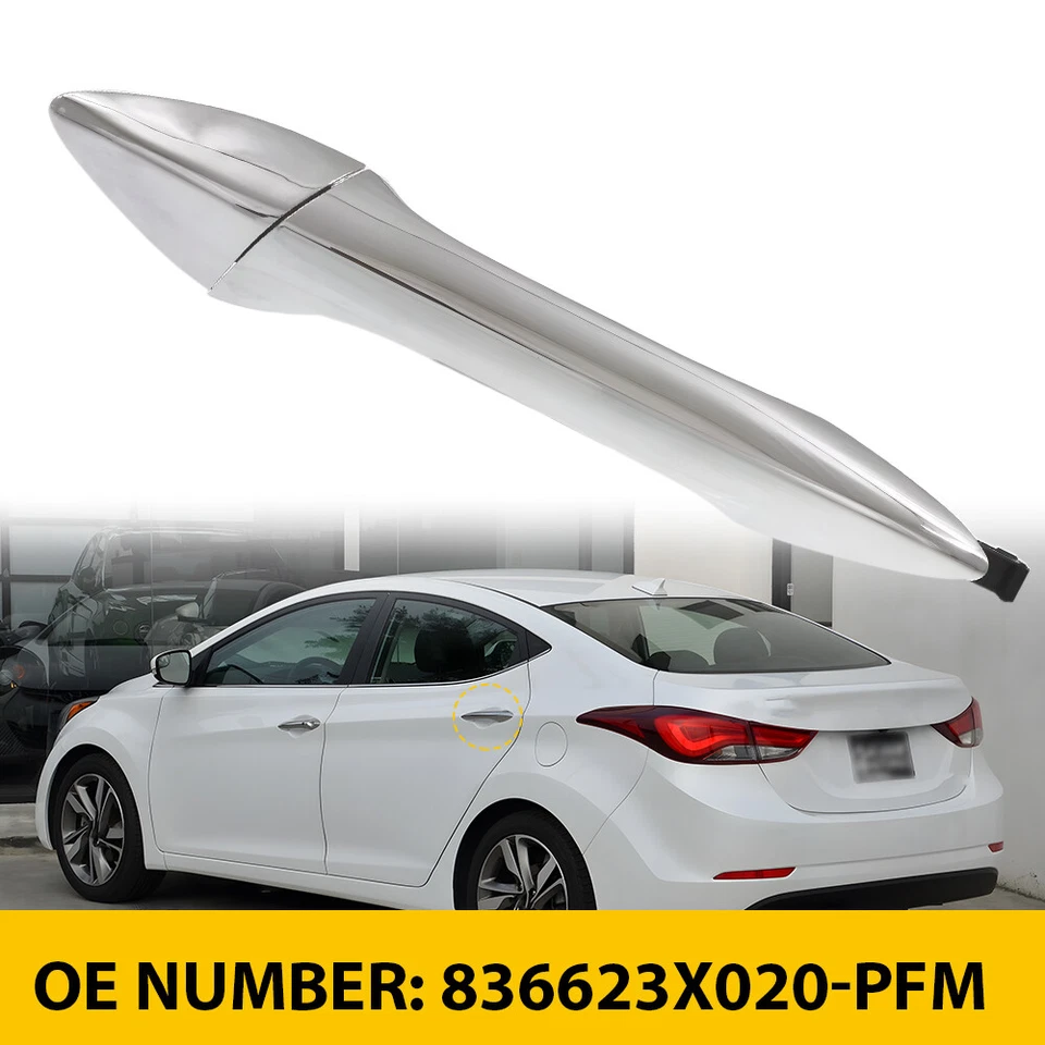 Manija de puerta exterior trasera lado izquierdo del conductor para Hyundai Elantra 2011-2016 Foto 1 de 4