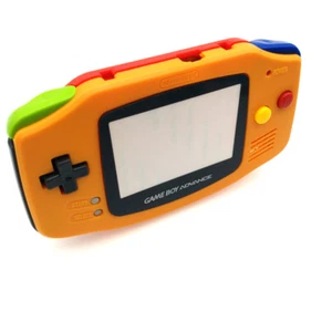 Orange Red Housing Shell Case Mix Color Buttons for Game Boy Advance GBA - Picture 1 of 7