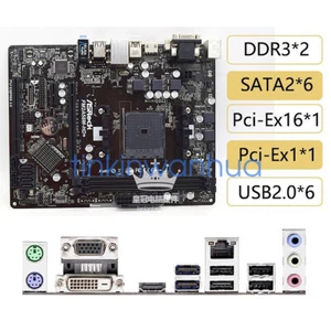 Placa madre HDMI para ASRock FM2A58M-HD+ Socket FM2+ DDR3 D-Sub DVI-D - Imagen 1 de 6
