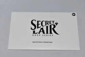 MTG Secret Lair Drop Series Special Guest Kelogsloops - Magic Gathering SLD NON - Picture 1 of 2