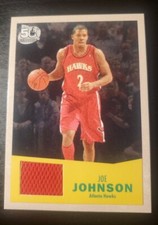 2007-08 Topps Variation Relics Jersey Joe Johnson Atlanta Hawks