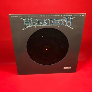 MEGADETH Train Of Consequences 1994 UK 1-sided 4-track 12" Vinyl single etched - Picture 1 of 5