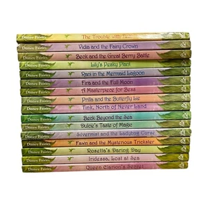 Complete Set Series - Lot of 16 Tales of Pixie Hollow Disney Fairies books 1-16 - Bild 1 von 1