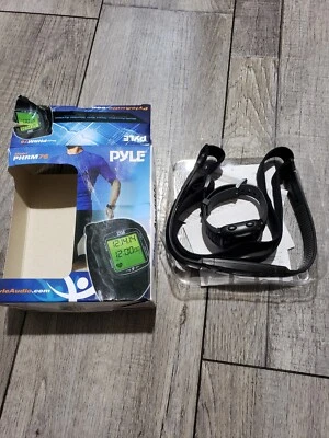 PYLE-SPORT PHRM76BK-Heart rate speed & distance wrist Watch, need calibration - Image 1 of 4