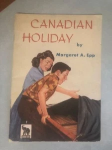 Canadian Holiday 1956 Margaret Epp soft cover book - Jumbo-ettes #7 - FREE ship - Picture 1 of 7