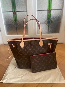 Louis Vuitton Authentic LV Neverfull MM Tote Bag RRP £1,410.00 - Picture 1 of 4