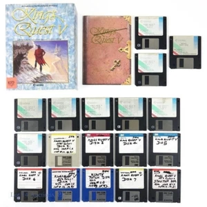 VTG Kings Quest V (5) Absence Makes The Heart Go Yonder Big Box MAC Sierra 3.5" - Picture 1 of 8