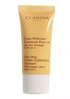 Clarins Toning Lotion (0.33 oz X 2)& 1 Step Gentle Exfoliating Cleanser 1oz/30ml - Image 1 of 3